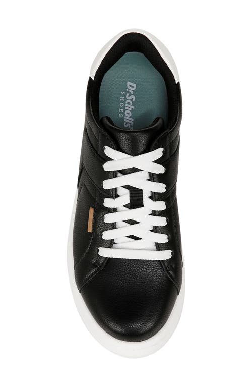 Shop Dr. Scholl's Sadie Platform Sneaker In Black