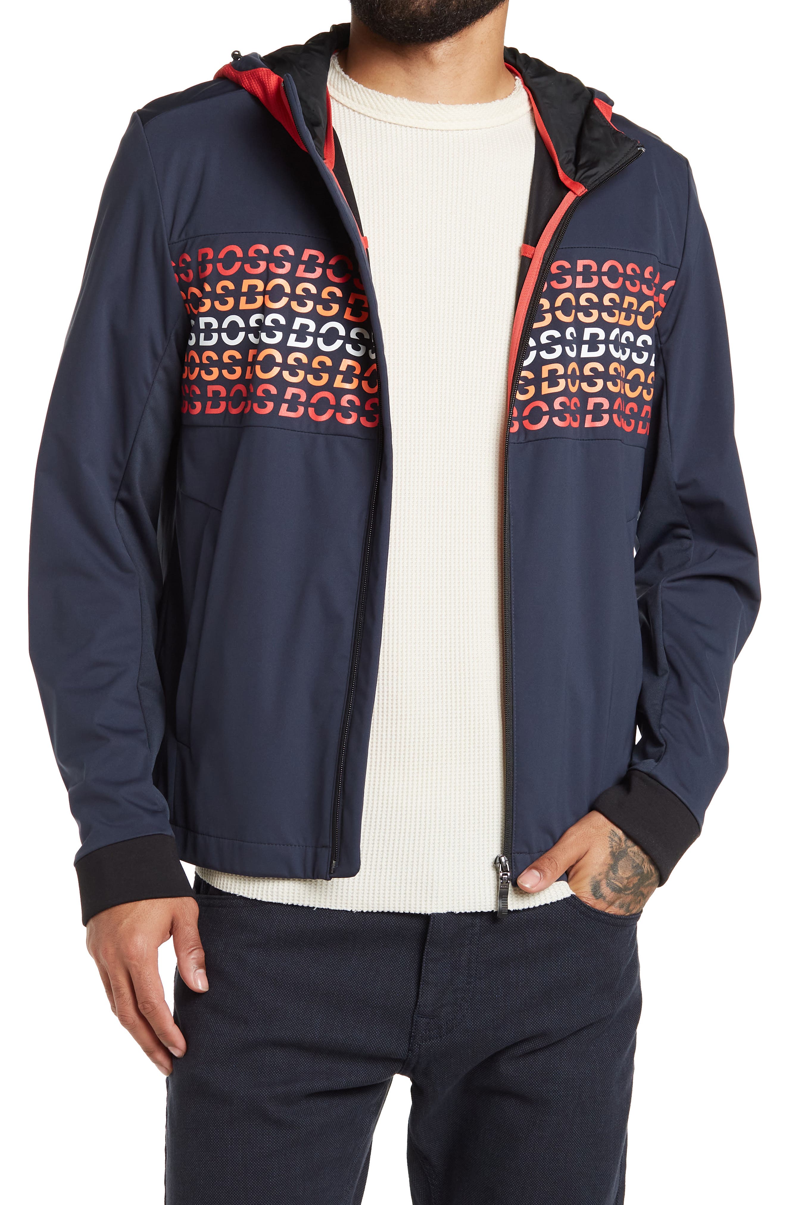 hugo boss zip jacket