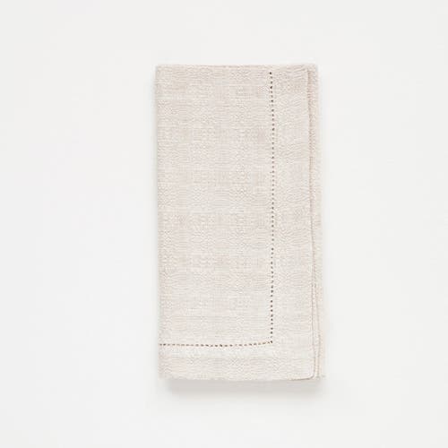 Mungo Cloverleaf Napkins In Natural