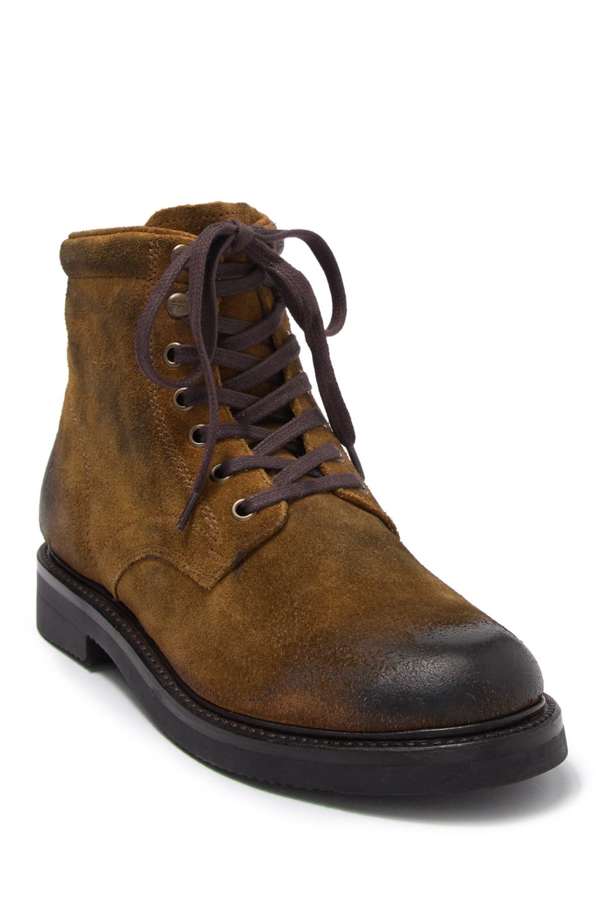 frye logo lace up boots