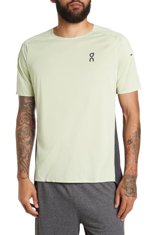 On オン Performance-T Meadow On Men's Performance-T Running T-Shirt in Meadow/Black