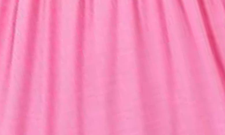 Shop Blu Pepper Eyelet Flutter Sleeve Midi Dress In Pink