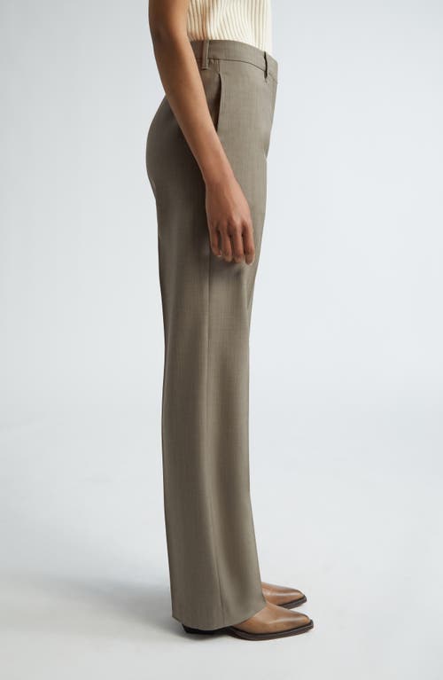 GOLDEN GOOSE GOLDEN GOOSE RELAXED WOOL STRAIGHT LEG PANTS 