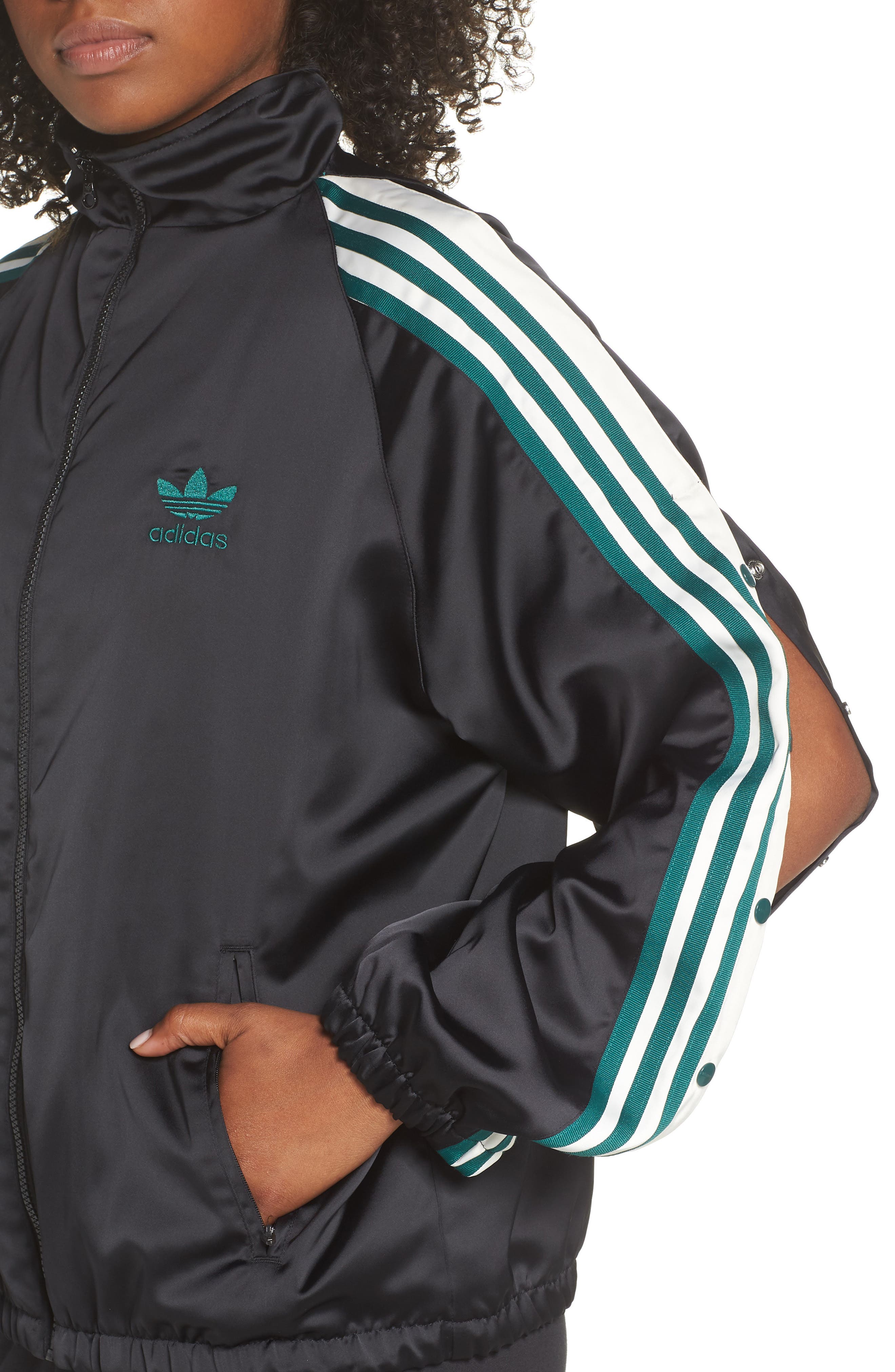 adidas originals adibreak satin track jacket