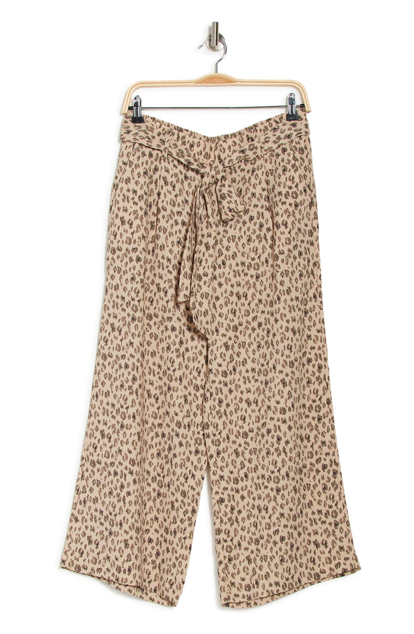 Halogen ® Wide Leg Crop Pants In Taupe 