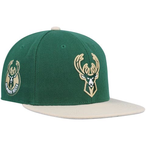 Men's Milwaukee Bucks New Era Gray/Black Champs Replica 9TWENTY Adjustable  Hat