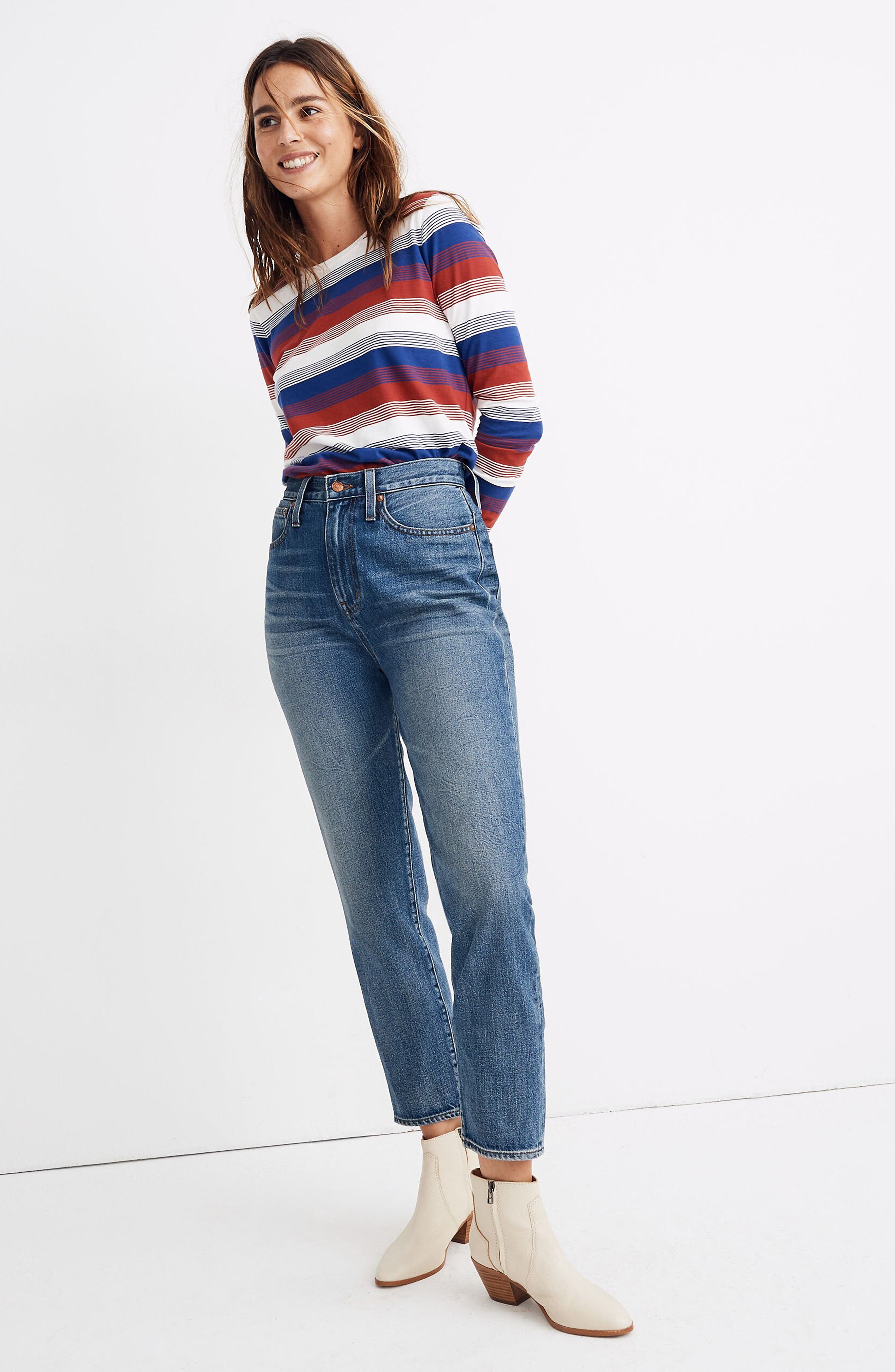 mom jeans madewell