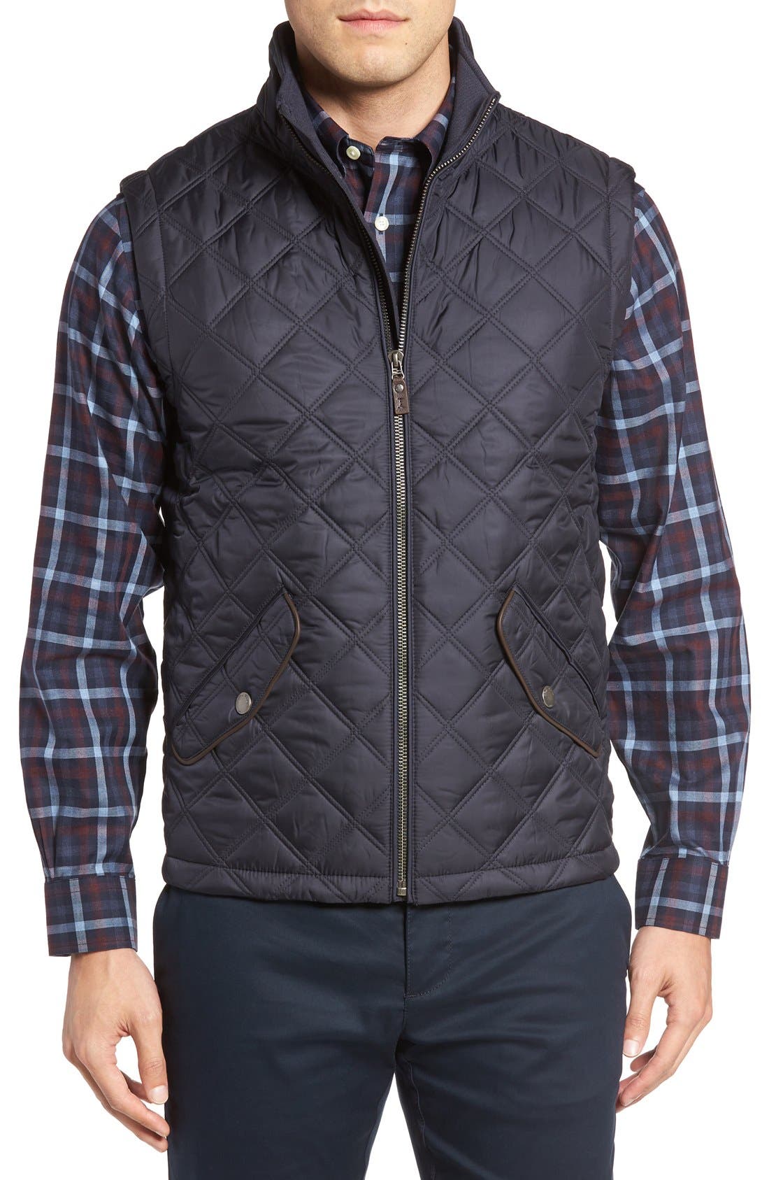 brooks brothers quilted vest