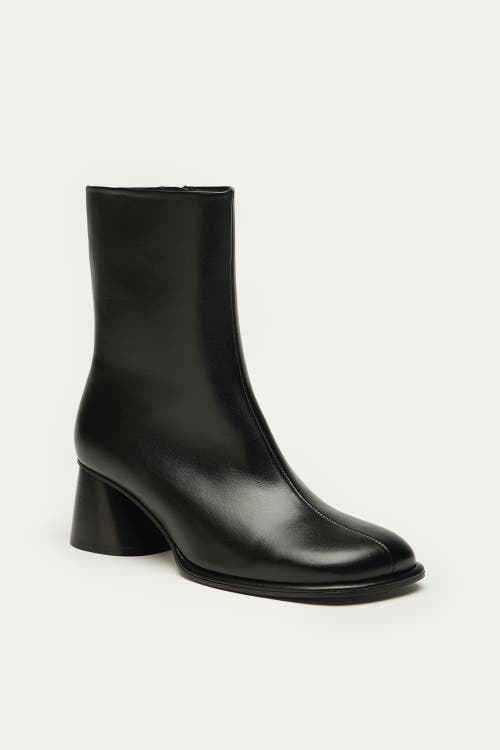 Want Les Essentiels De La Vie Want Les Essentiels Holton Smooth Leather Heeled Boots In Black