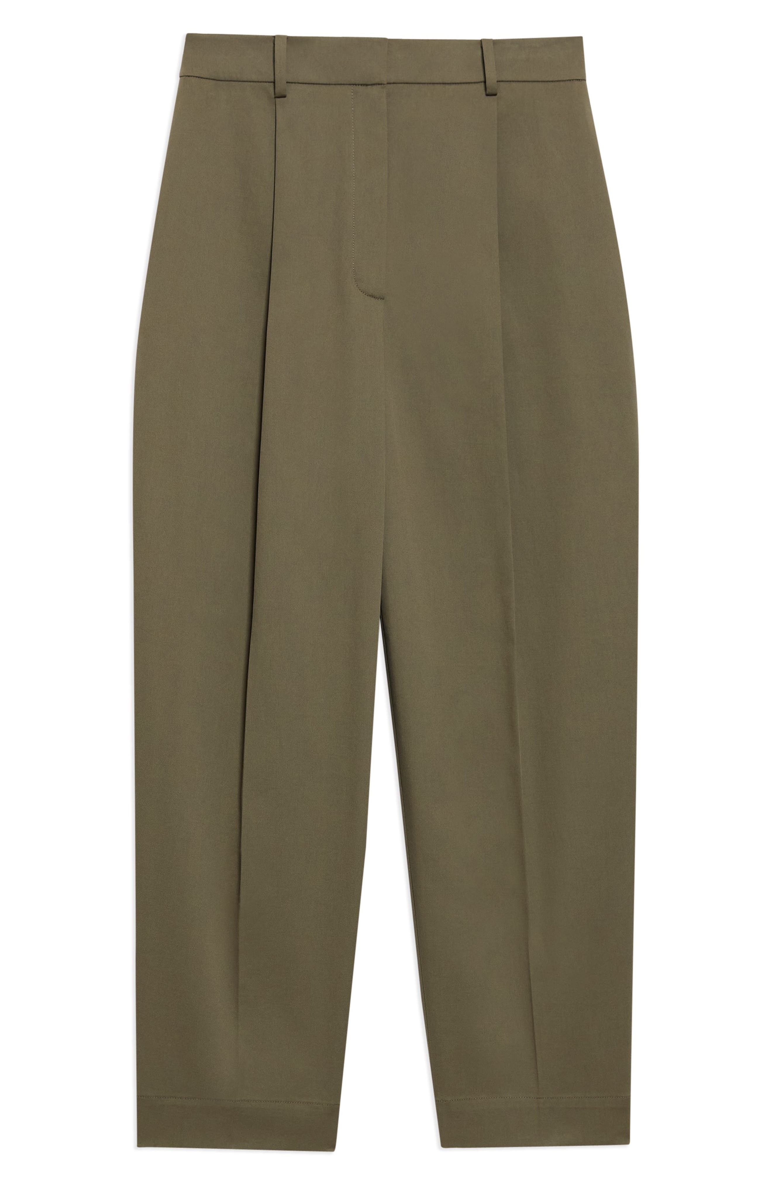 Theory Carrot Stretch Cotton Trousers 