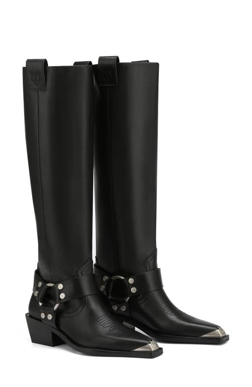 Shop Naked Wolfe Stark Harness Tall Boot In Black-leather