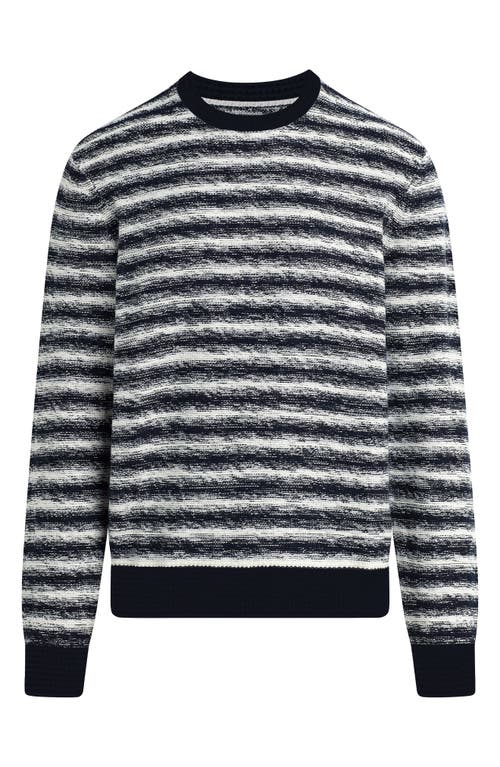 Joe's Drew Stripe Textured Sweater In Ombre Stripe