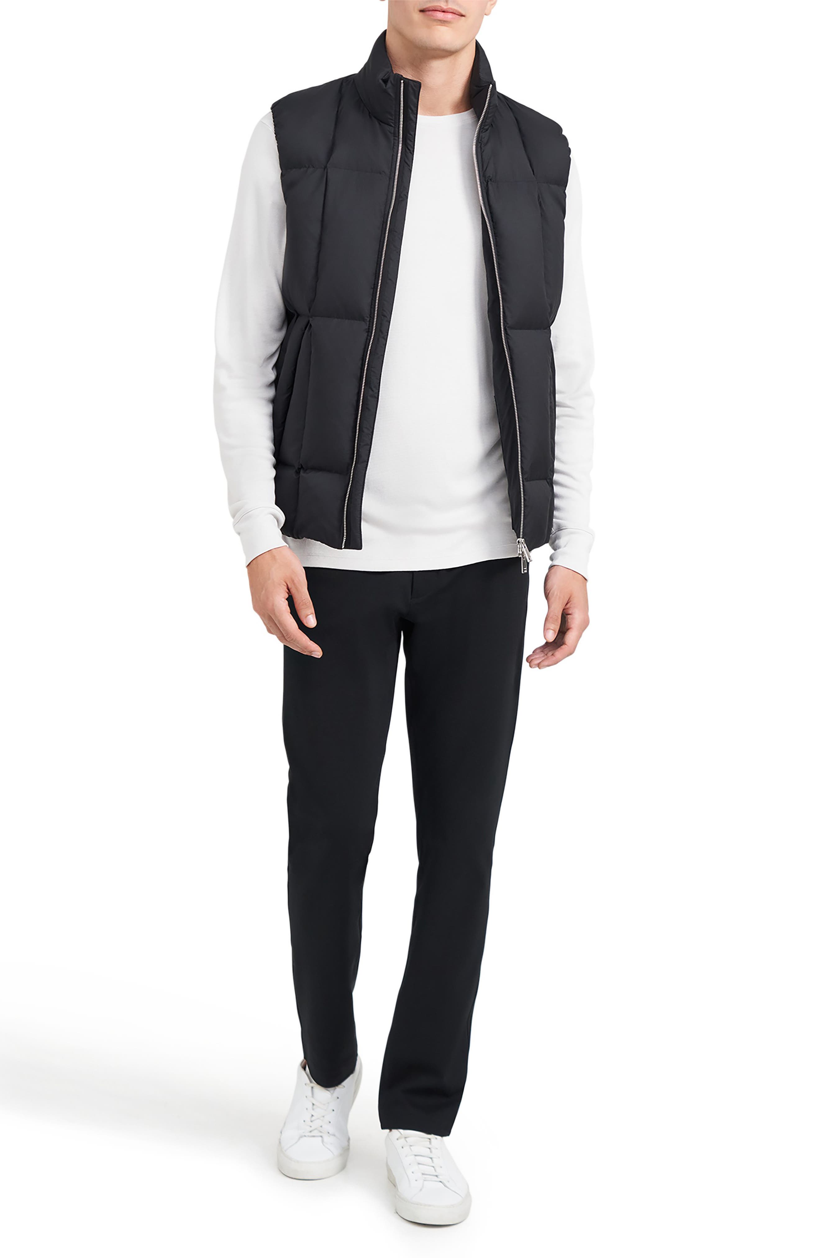 theory men's down vest