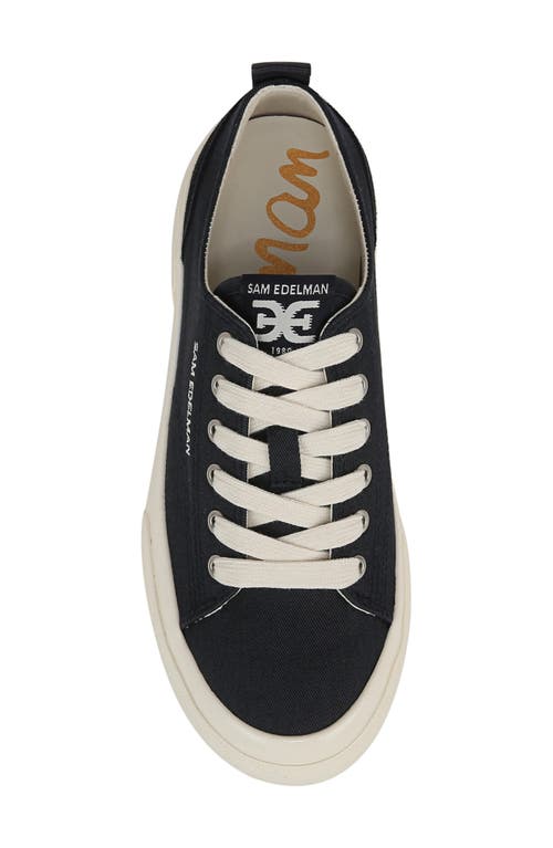 Shop Sam Edelman Sonia Platform Sneaker In Midnight Blue