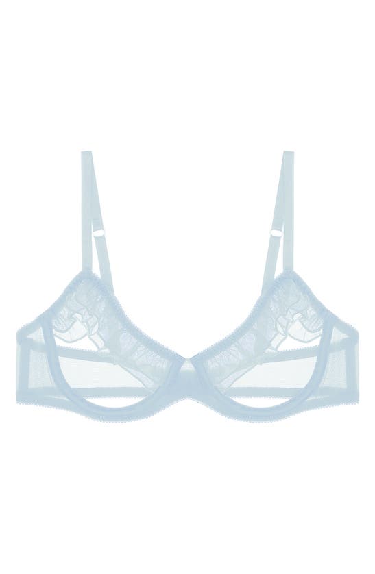 Journelle Odette Open Cup Underwire Bra In Sky