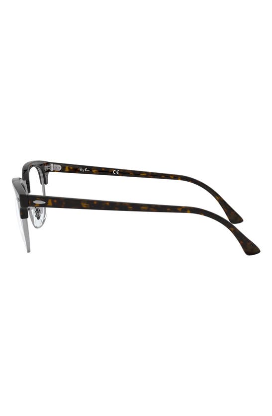Ray Ban 49mm Optical Glasses In Dark Havana