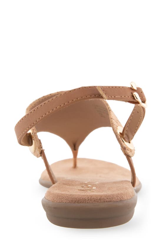 Shop Aerosoles Conclusion Slingback Sandal In Cork Combo