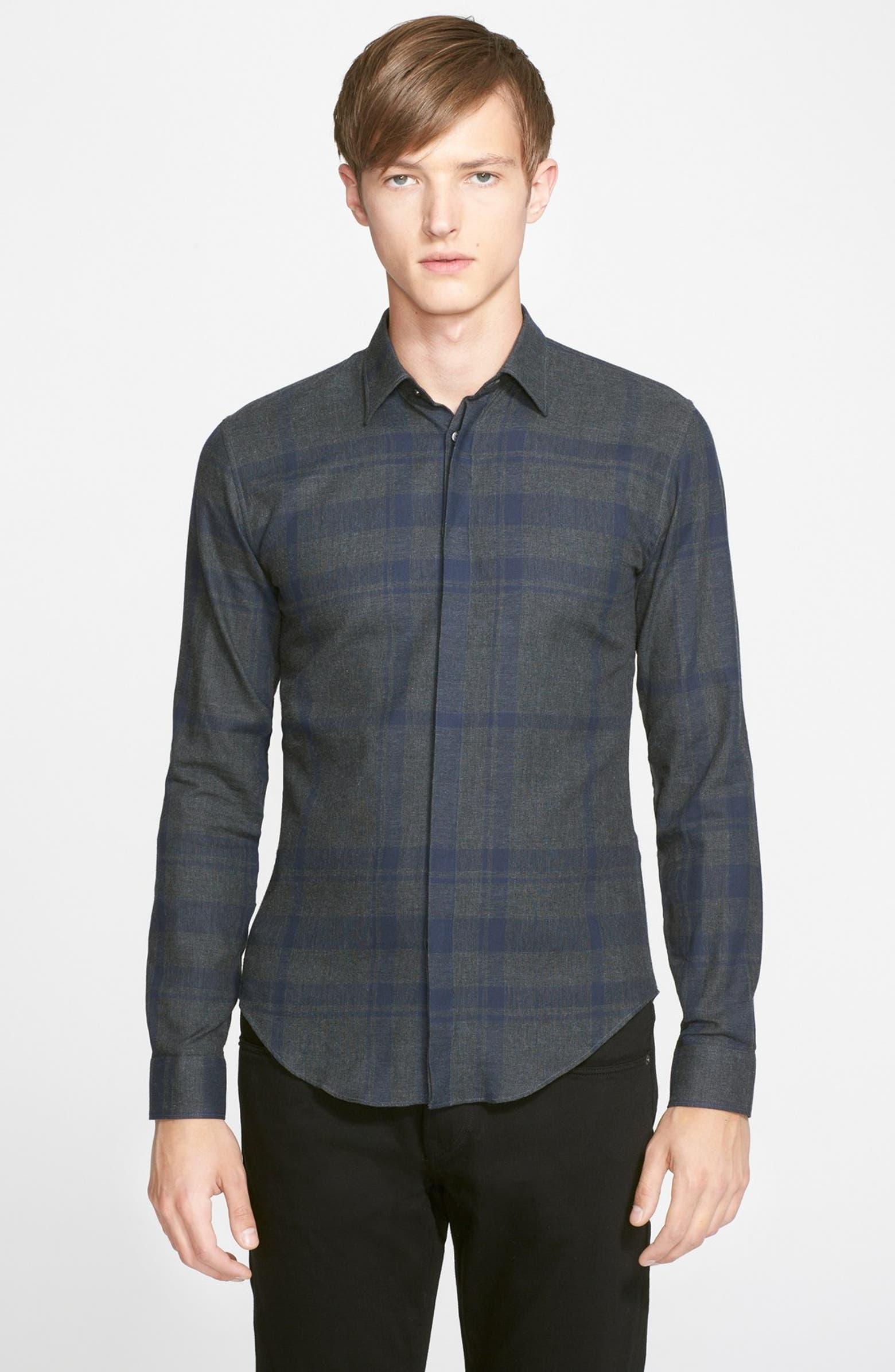 Burberry London 'Southbrook' Extra Trim Fit Check Sport Shirt | Nordstrom
