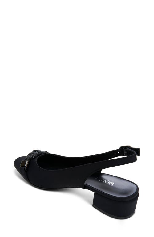 Vaneli Aldora Slingback Pump In Black