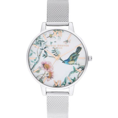Olivia Burton Painterly Prints Bracelet Watch,