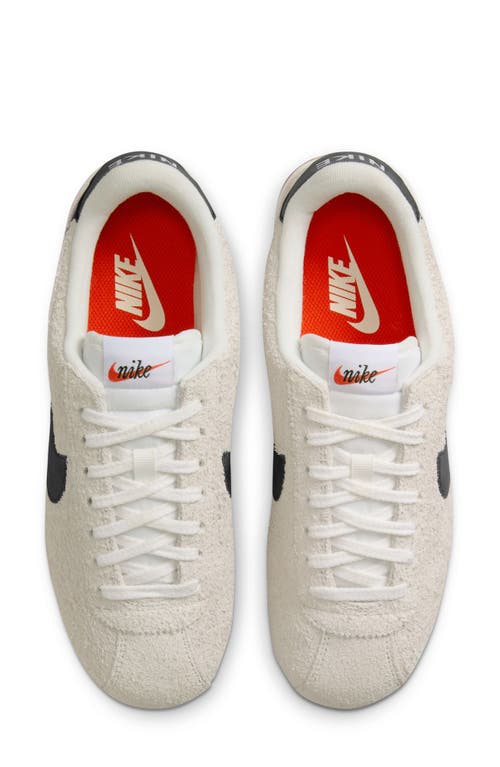 Shop Nike Cortez Vintage Sneaker In White/black/muslin