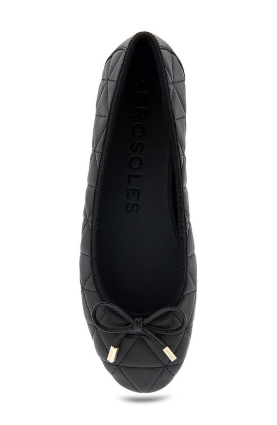 Shop Aerosoles Pia Ballet Flat In Black Quilted