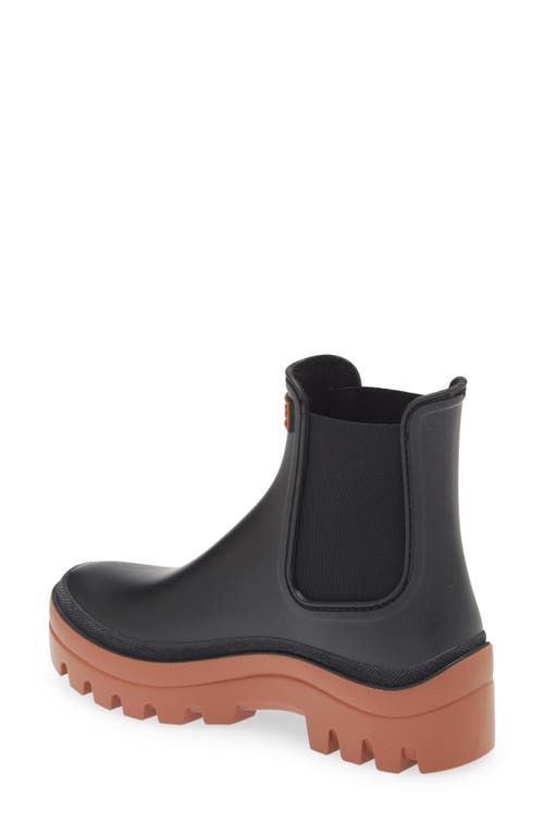 Toni Pons Covent Waterproof Lug Sole Boot In Black/tan