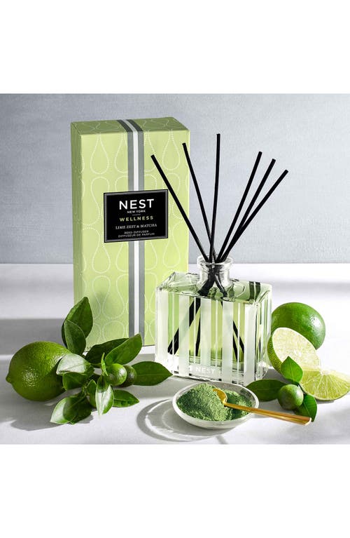 Nest New York Lime Zest & Matcha Reed Diffuser In No Color