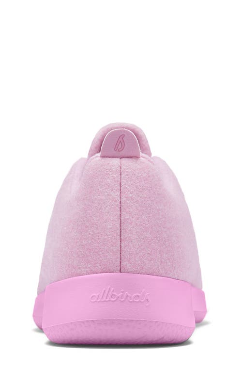 Shop Allbirds Kids' Sm Wool Runner Sneaker In Buoyant Pink/buoyant Pink