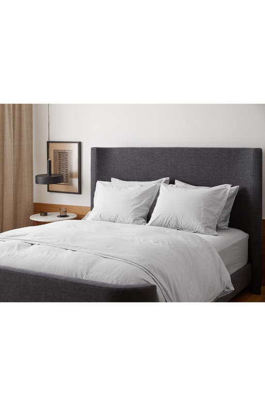 Parachute Set Of 2 Sateen Pillowcases In Light Grey