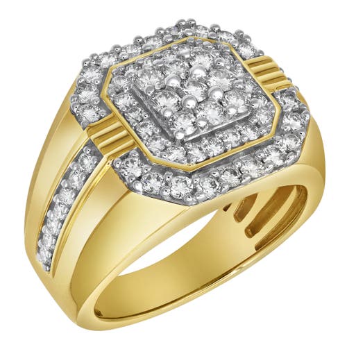 Luvmyjewelry Golden Gloves 14k Yellow Gold Diamond Men Statement Ring In 14k Yellow Gold