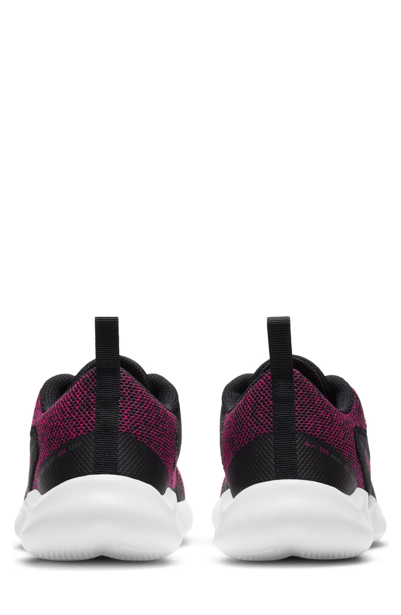 nike flex pink and black