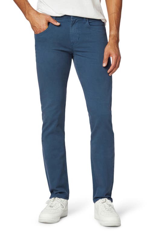 Blake Stretch Twill Slim Straight Fit Pants in Navy