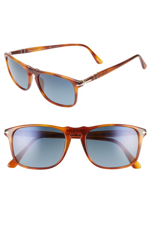 Persol 54mm Polarized Sunglasses In Brown
