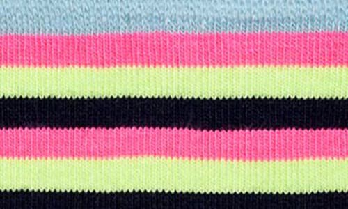 Shop Happy Socks Argyle Stripe Cotton Blend Crew Socks In Pink