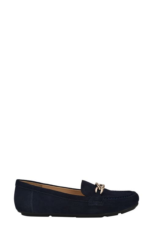 Shop Calvin Klein Lenika Loafer In Dark Blue