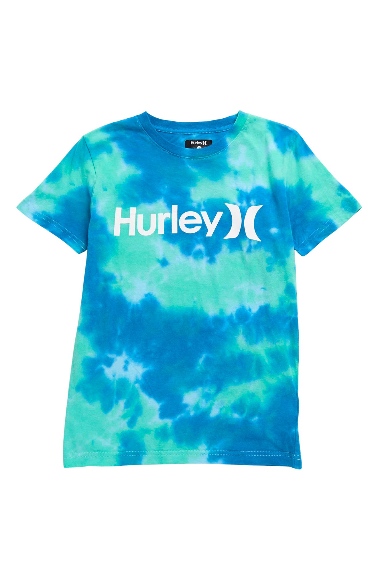Hurley Tie-Dye Acid Wash Logo T-Shirt 