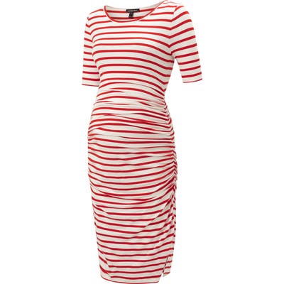 Isabella Oliver Nia Ruched Maternity Dress