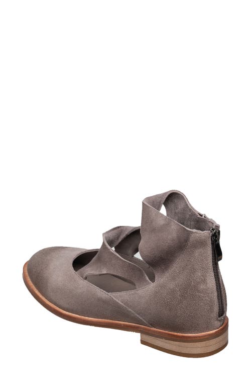 Antelope Lalana Strappy Flat In Light Grey