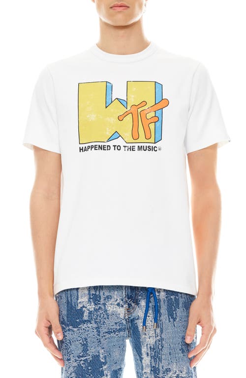 Shop Cult Of Individuality Music Graphic T-shirt In White