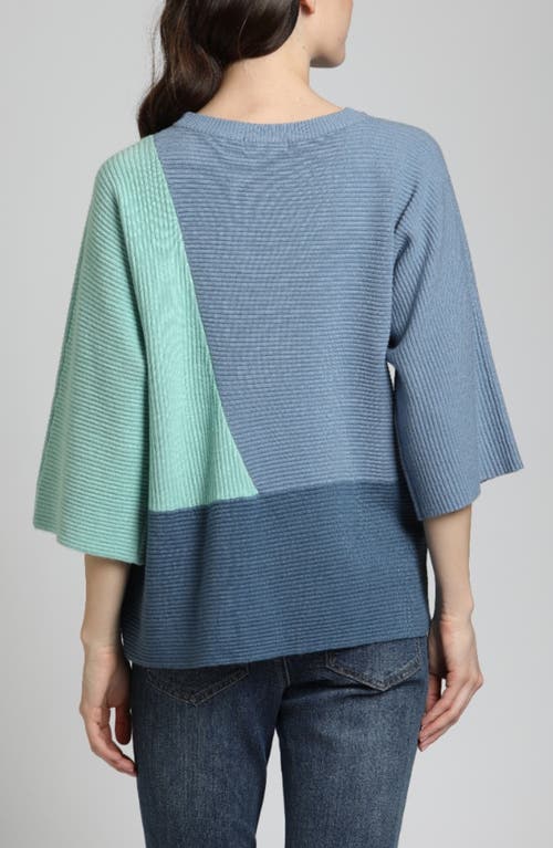 APNY APNY OTTOMAN COLORBLOCK SWEATER 