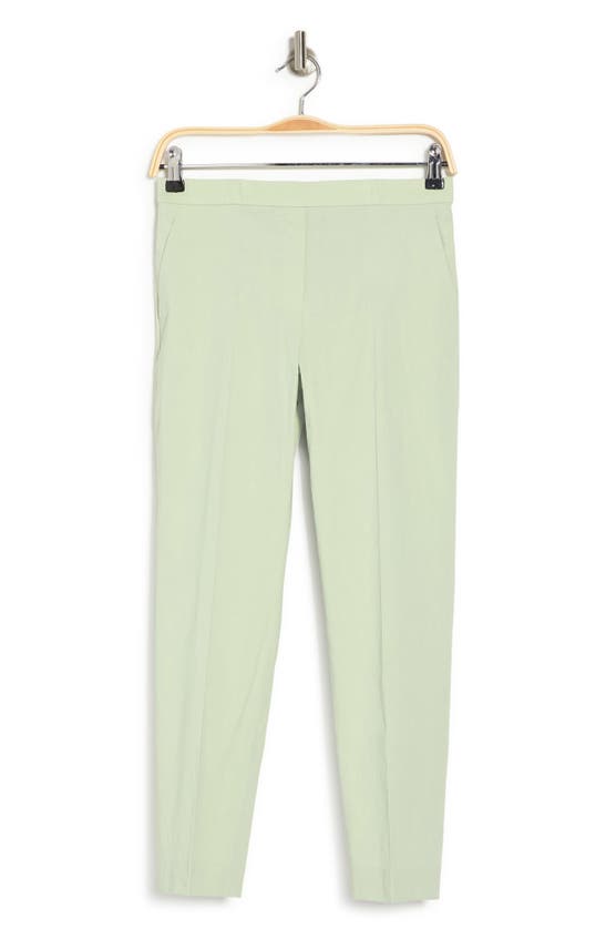 Theory Treeca Double-knit Pull-on Pants In Mint