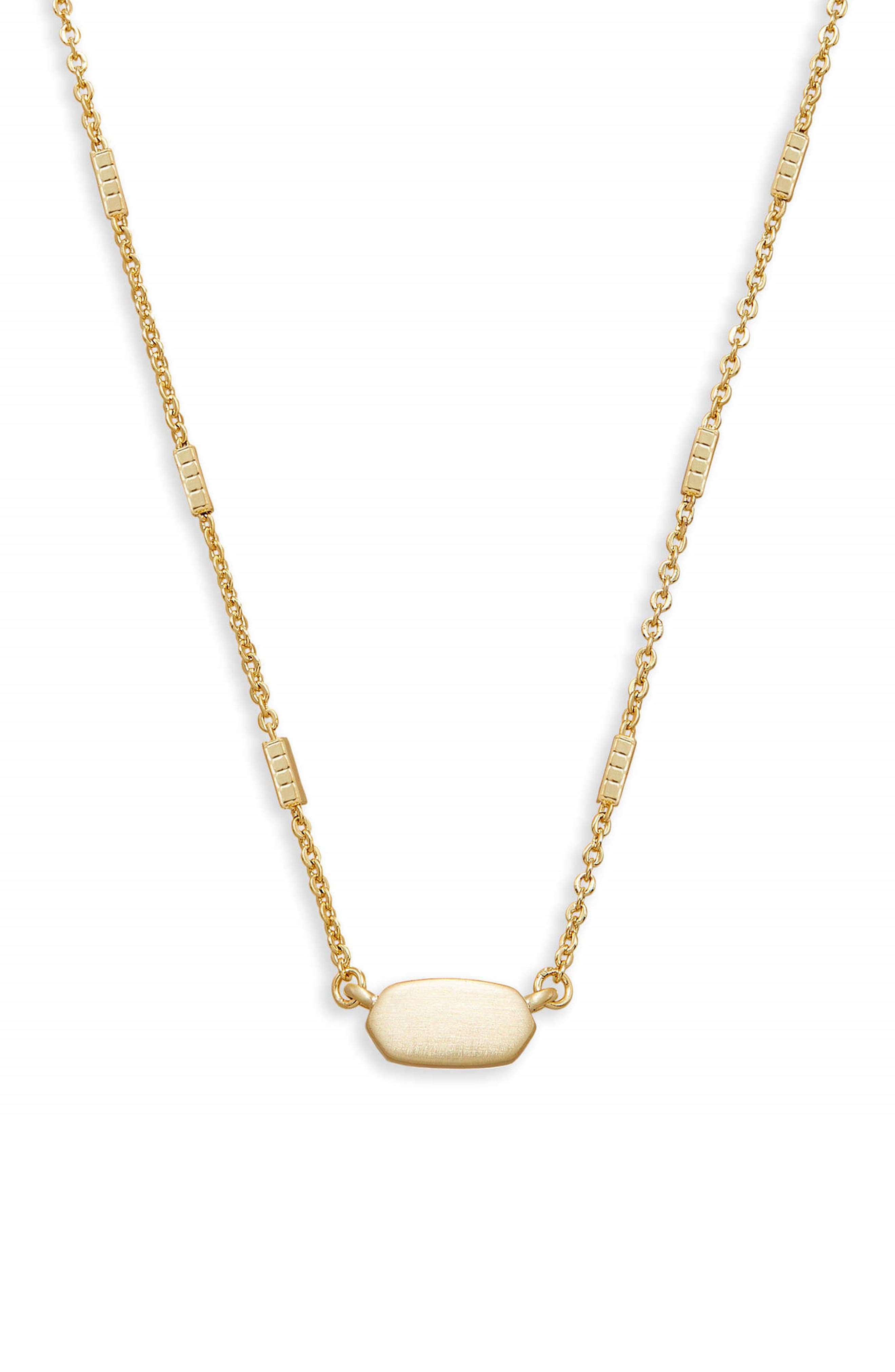 nordstrom kendra scott heart necklace