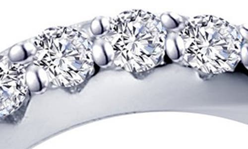 Lafonn Simulated Diamond Half Moon Ring In White
