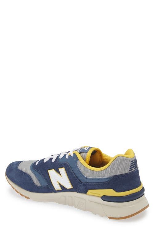 Shop New Balance 997 H Sneaker In Nb Navy/vintage Indigo