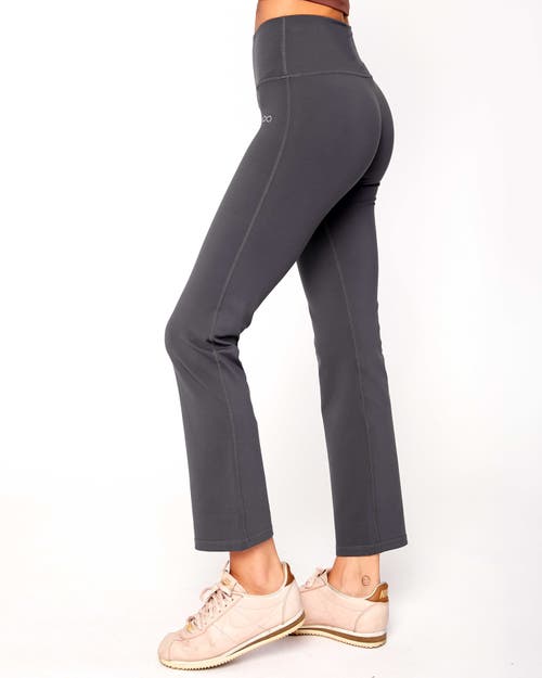 Shop Rebody Active Lexi Bootcut Cloudlux Leggings 25.5" In Smoke