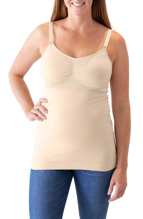 Kindred Bravely Sublime Hands Free Pumping/Nursing Camisole in Beige
