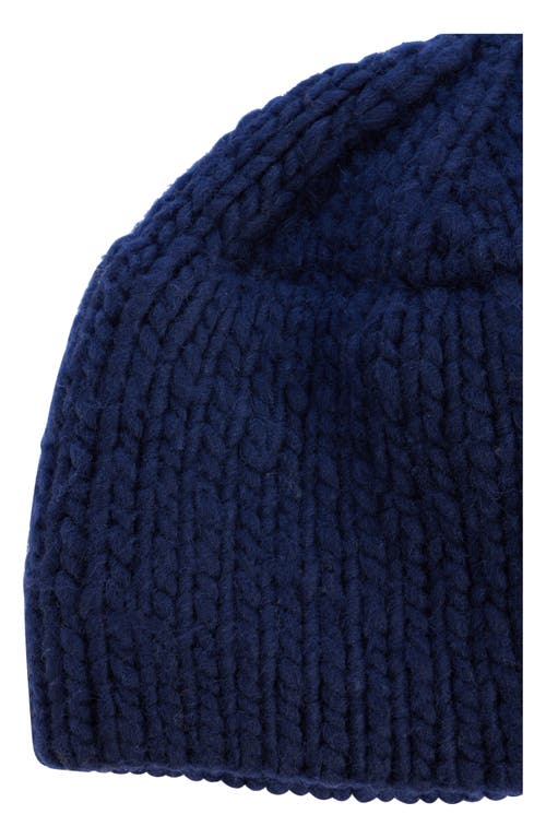 Shop Dries Van Noten Muki Virgin Wool Beanie In Marine