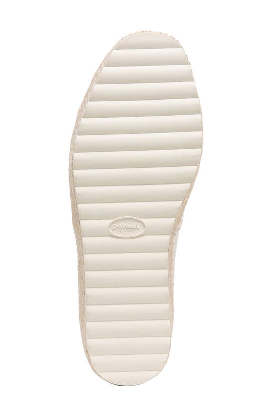 Shop Dr. Scholl's Sunray Slip-on Espadrille Sneaker In White