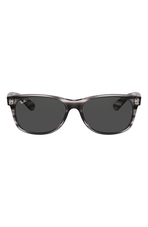 Ray Ban Ray In Striped Grey Havana/dark Grey